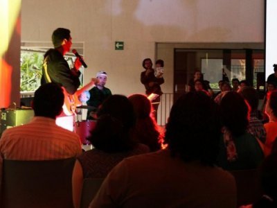 Más de 200 personas de todas las edades disfrutaron de la Noche de Museos realizada en el Museo Morelense de Arte Contemporáneo (MMAC)